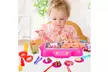 Rotating Hot Pot BBQ Playset Kids Pretend Toy Set With Light Music Fog Effect - Second Medium