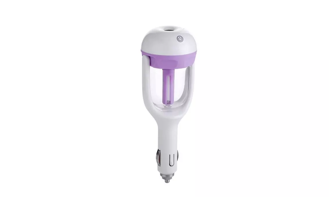 Mini Car Humidifier Air Purifier Freshener Travel Auto Car Portable  - Primary Image