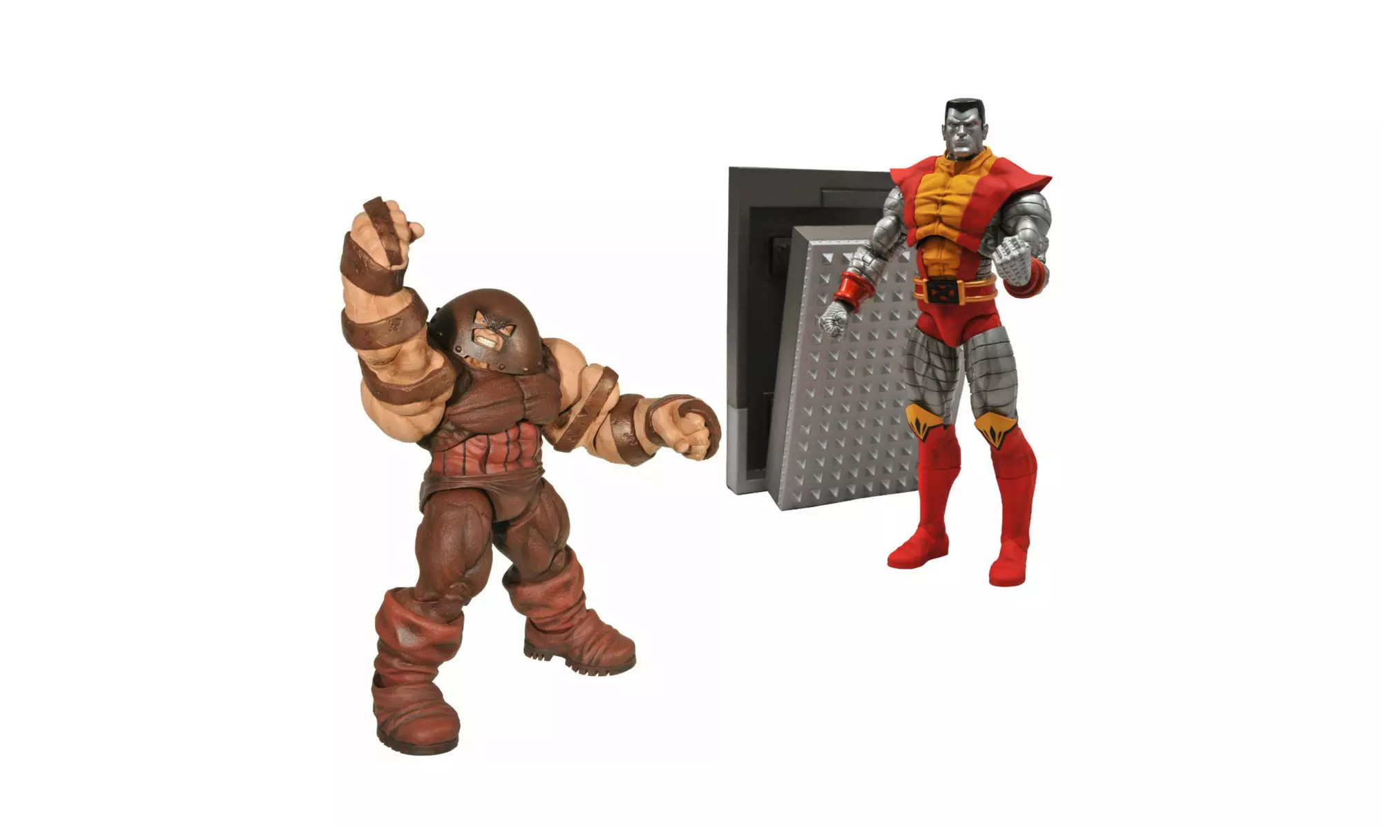 Diamond Select Toys Marvel Select- Juggernaut Vs. Colossus - Action Figures - Primary Image