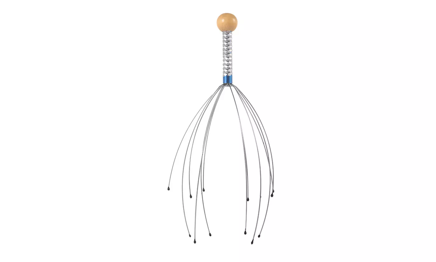 iMounTEK Handheld Head Massager & Scalp Scratcher for Stress Relief - Second Medium