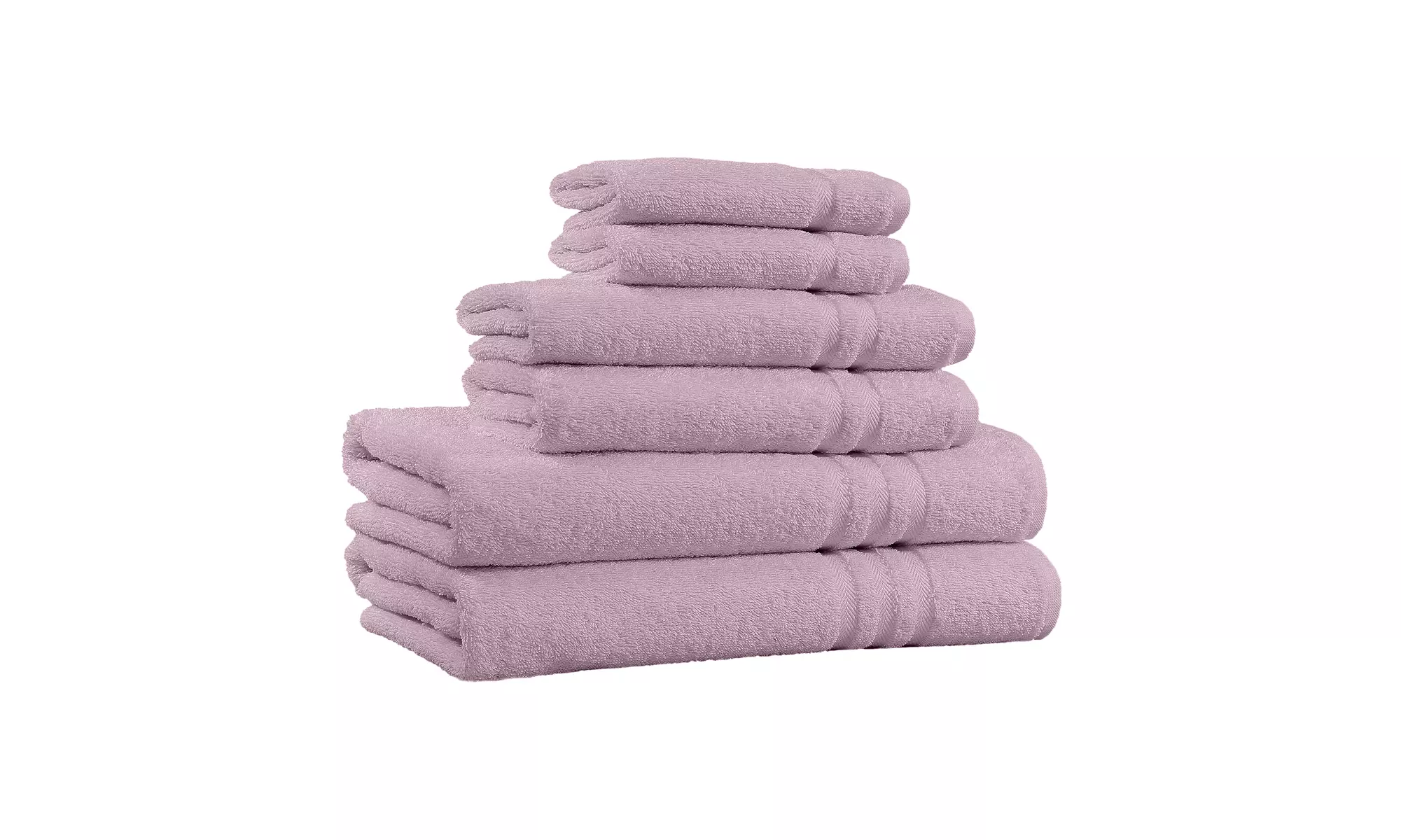 6 Piece 100% Cotton Super Soft Towel Set - 650 GSM - Primary Image