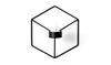 Inverlee Nordic Style 3D Geometric Candlestick Metal Wall Candle Holder