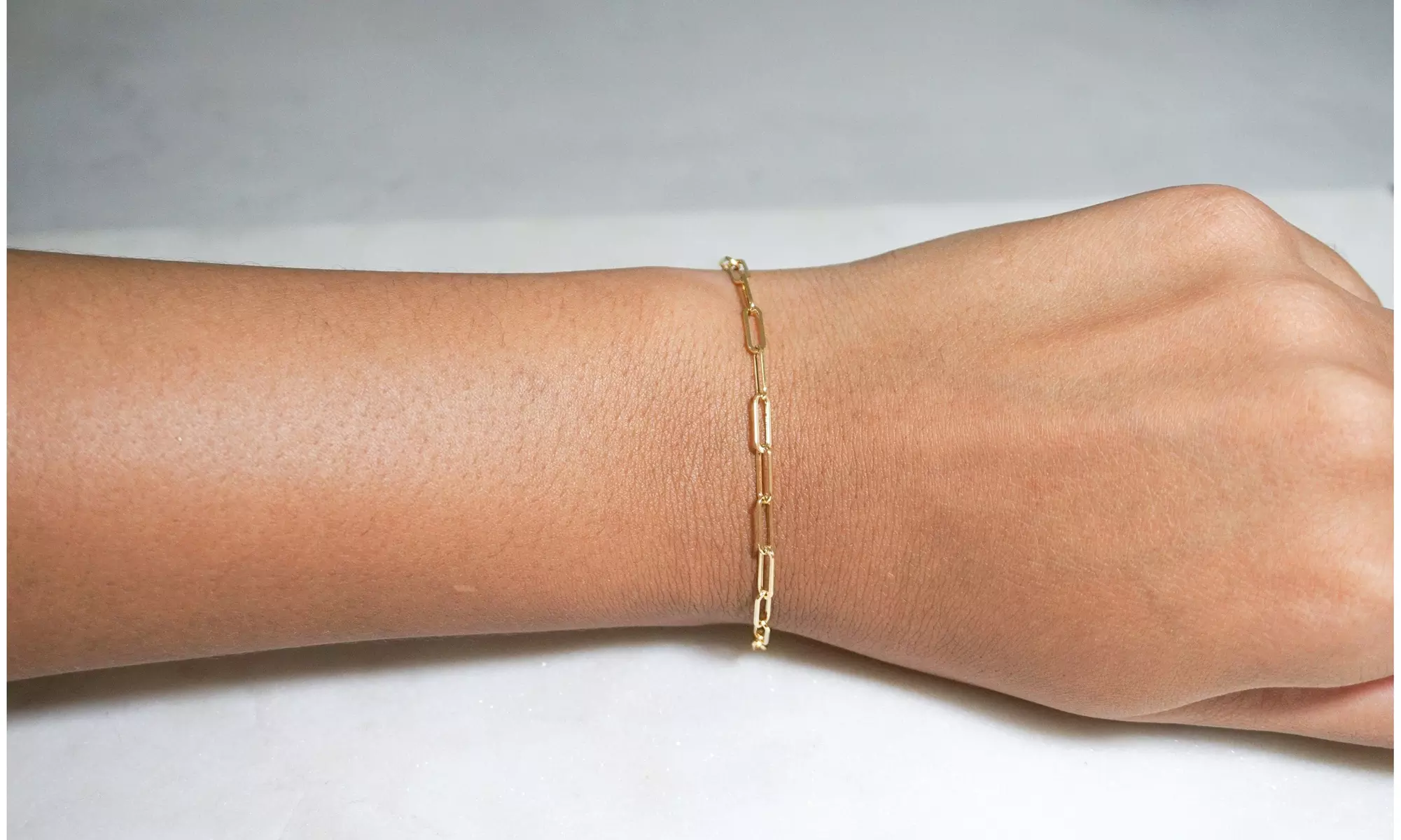 Sterling Silver Paper clip chain