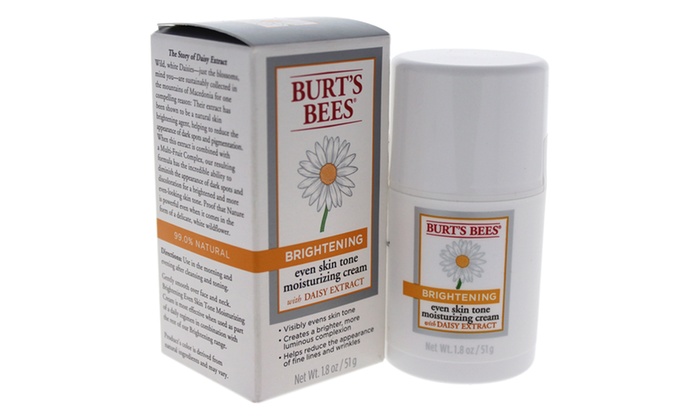 Burt's Bees Brightening Even Skin Tone Moisturizing Cream 