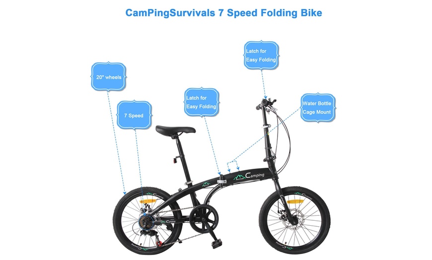 united folding bike stylo 20 inch