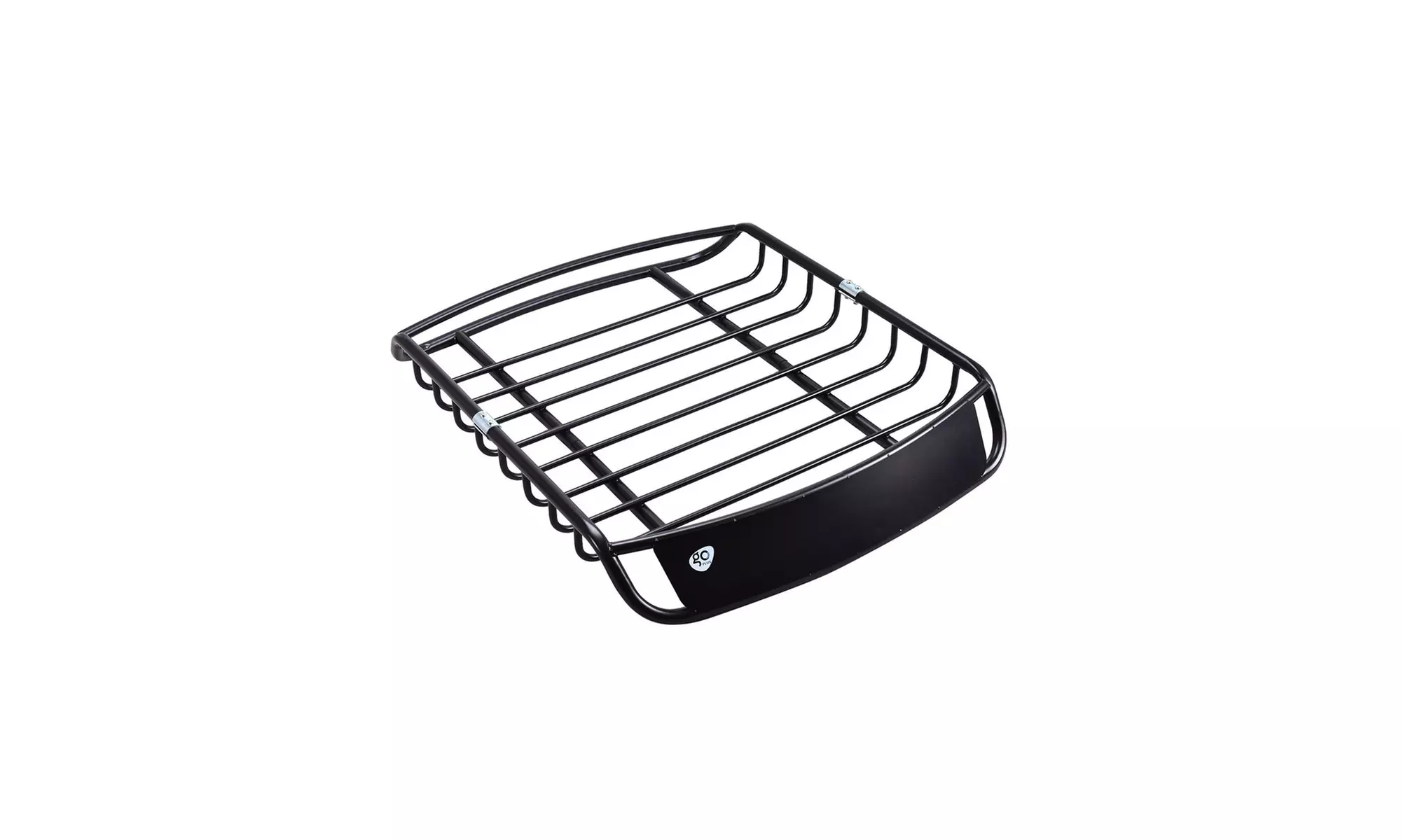 Goplus Universal Roof Rack Cargo Car Top Luggage Holder Carrier Basket SUV Black - Primary Image