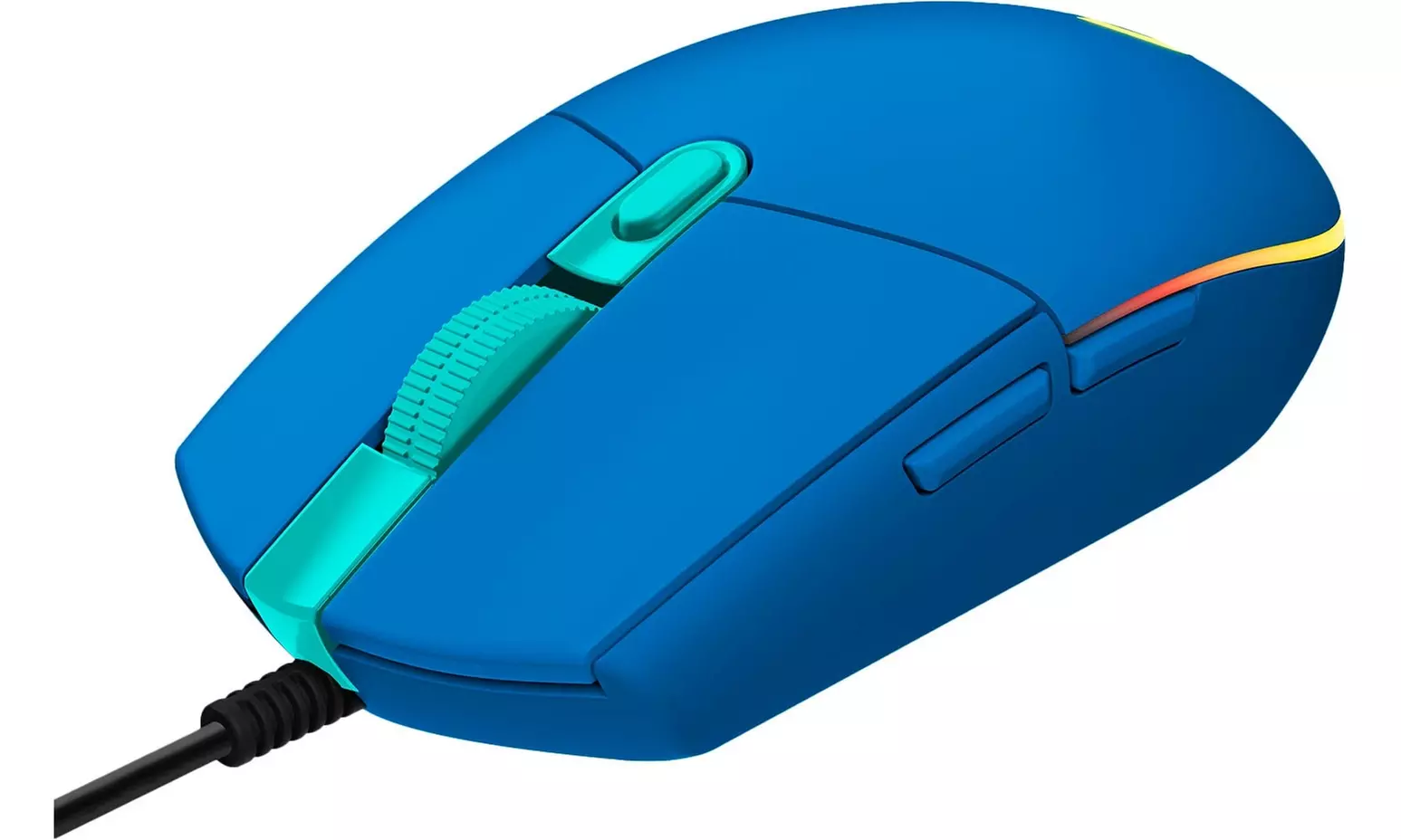 Logitech G203 Wired Gaming Mouse, 8,000 DPI, 6 Programmable Buttons - Blue - Primary Image
