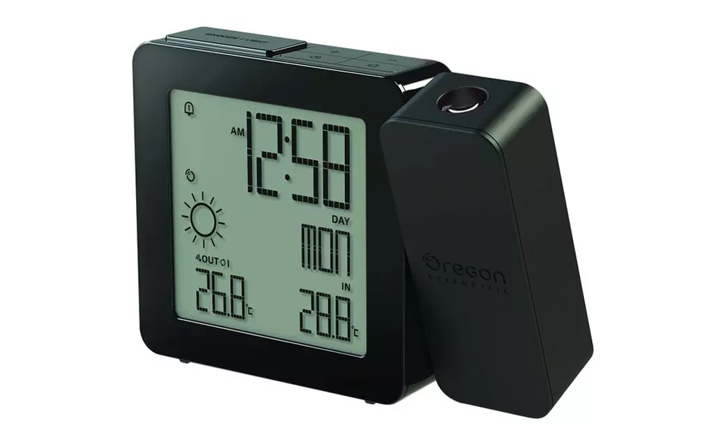 Oregon Scientific BAR368PA Weather Forecaster,Projection In/Outdoor - Primary Image