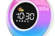 Color Changing Alarm Clock Night Light, Sleep Sound Machine Dimmable Dual Alarm  - Second Medium