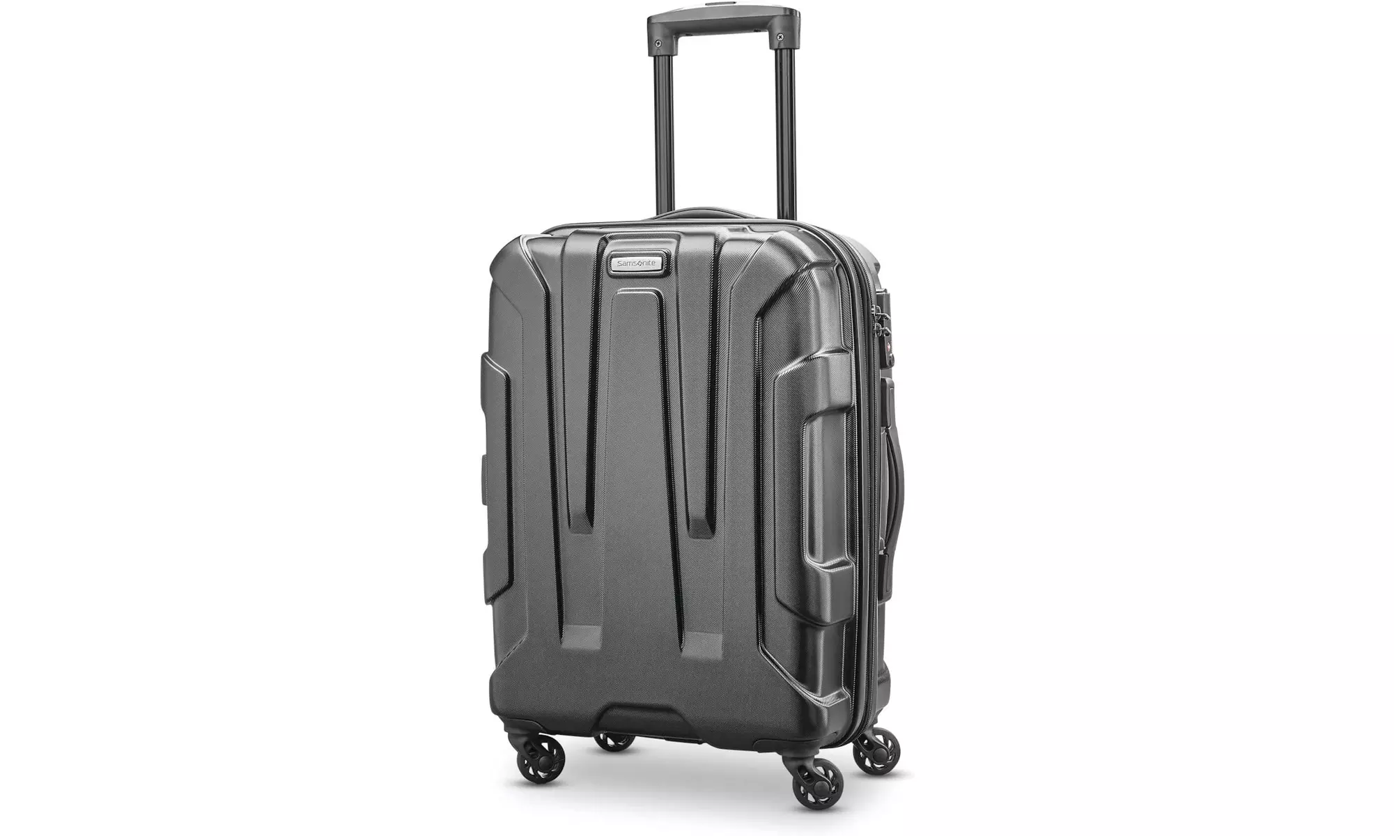 Samsonite Centric Hardside Expandable Luggage with Spinner Wheels, Black - Primary Image