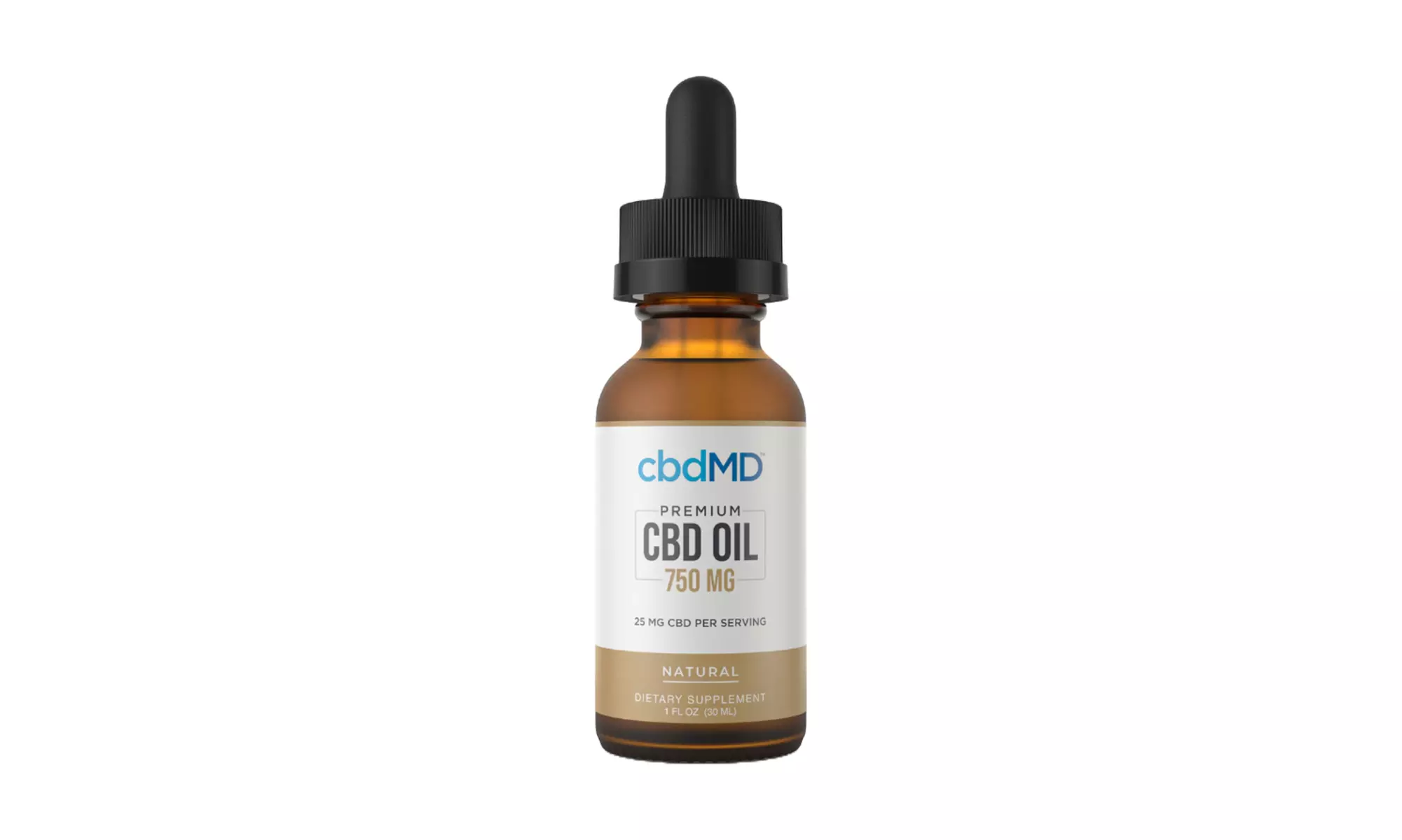 cbdMD Premium Grade CBD Tinctures 750MG - 7500MG (Multiple Varieties) 