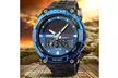 Men's Powered Waterproof Sport Analog Military Digital Watch - Second Medium