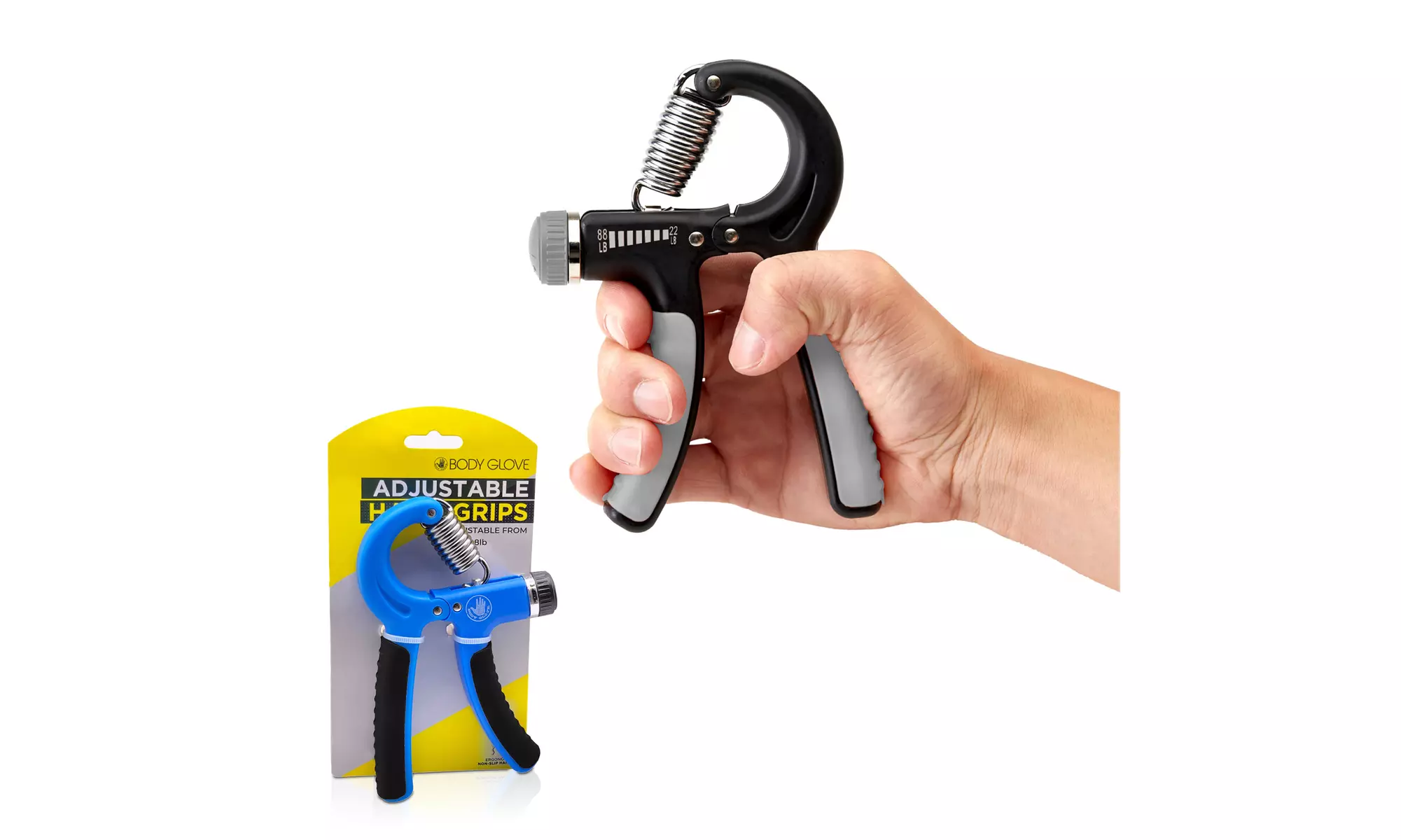 Body Glove Resistance  Adjustable Hand Grip Strengthener ( 2 Pack )      - Primary Image