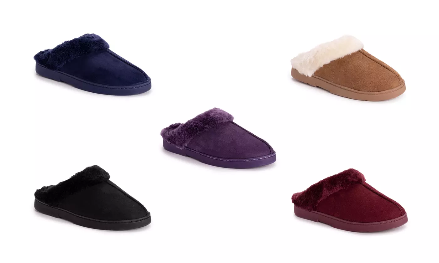 MUK LUKS Women's Polysuede Clog Slippers - Primary Image