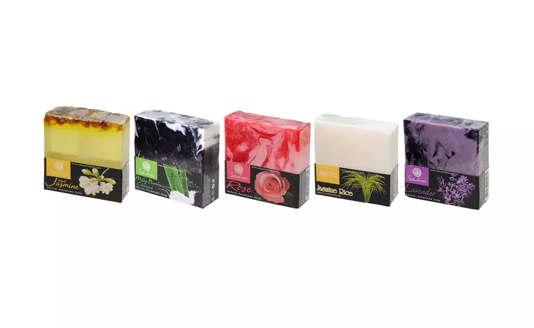 Saboo All Natural Oil Based Scented Aromatherapy Organic Handmade Soap - Primary Image