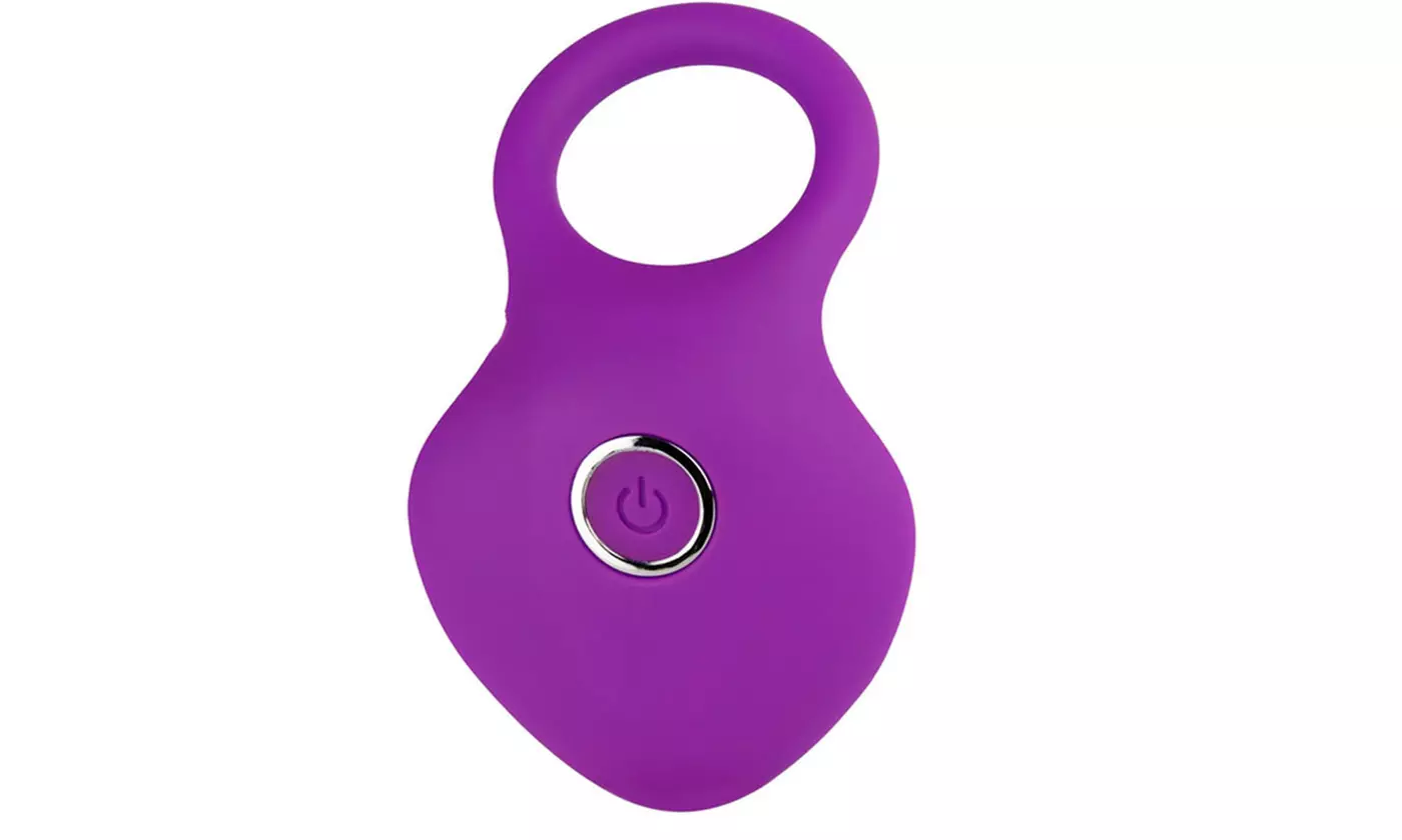 10 Speeds Penis Vibrating C-Rings Clit Vibrators Couples Sex Toy