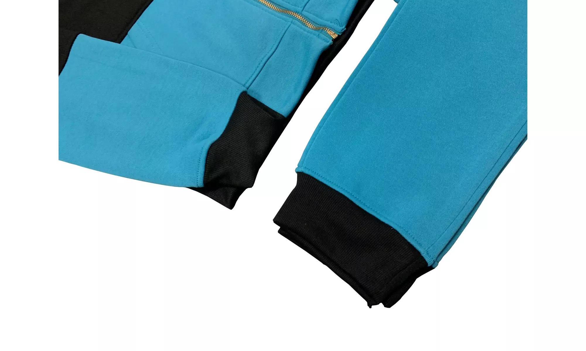 Women's 2-Piece Fleece Sweatsuit Jogger Colorful Sweat Jacket & Sweatpants 