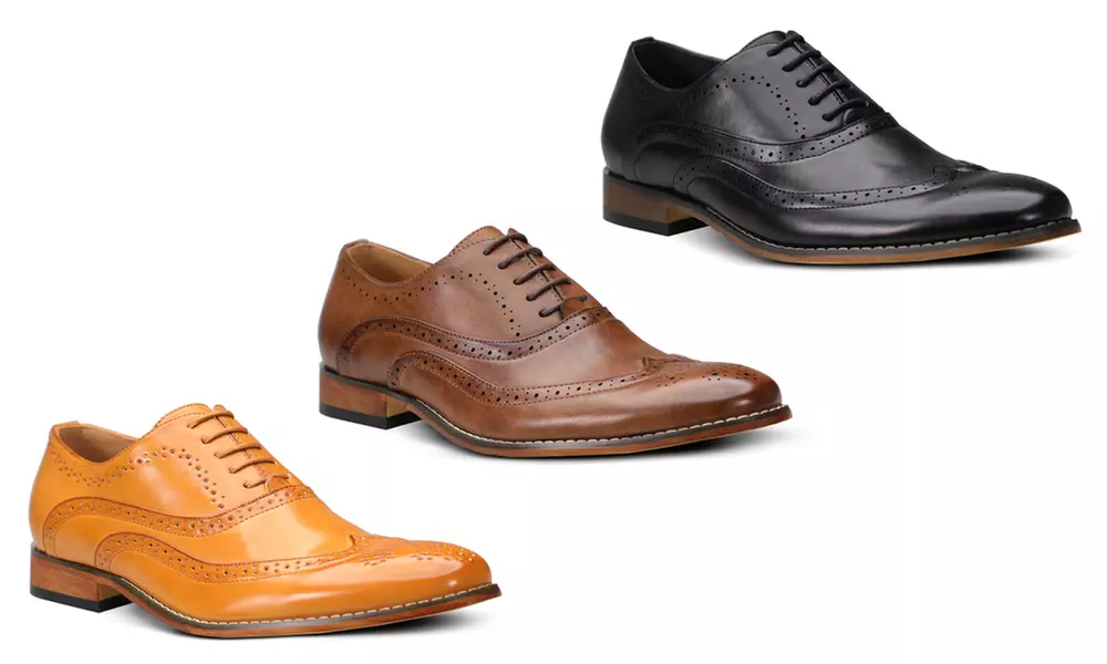 Men's Oxford Wingtip Dress Shoes - Primary Image