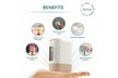 Electric Oil Applicator and Vibration Deep Scalp Massager - Promotes Hair Growth - Second Medium