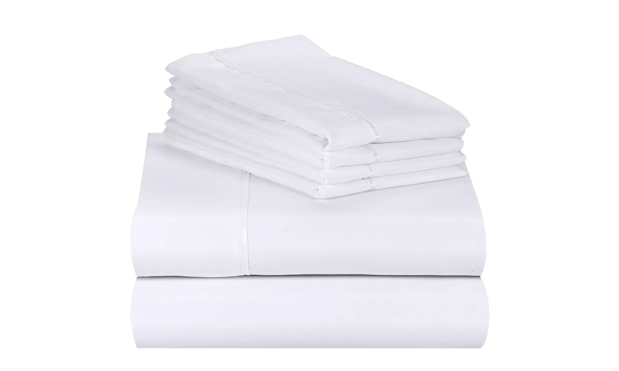 6 Piece Sheet Set w/ 18 Inch Deep Pocket by LuxClub - 10 Colors - Group 4 - Primary Image