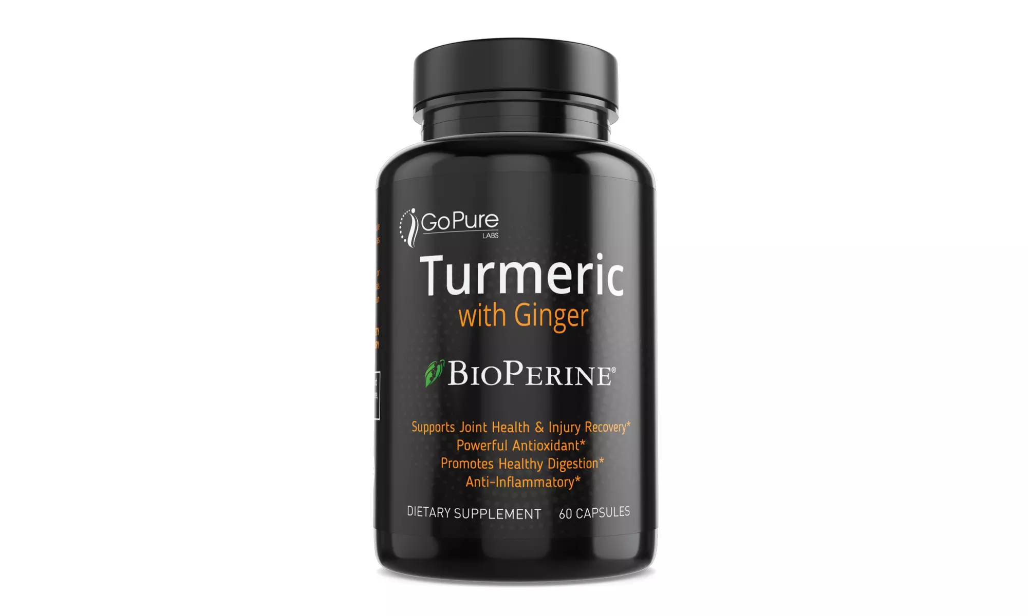 Go Pure Turmeric with Ginger BioPerine - Primary Image