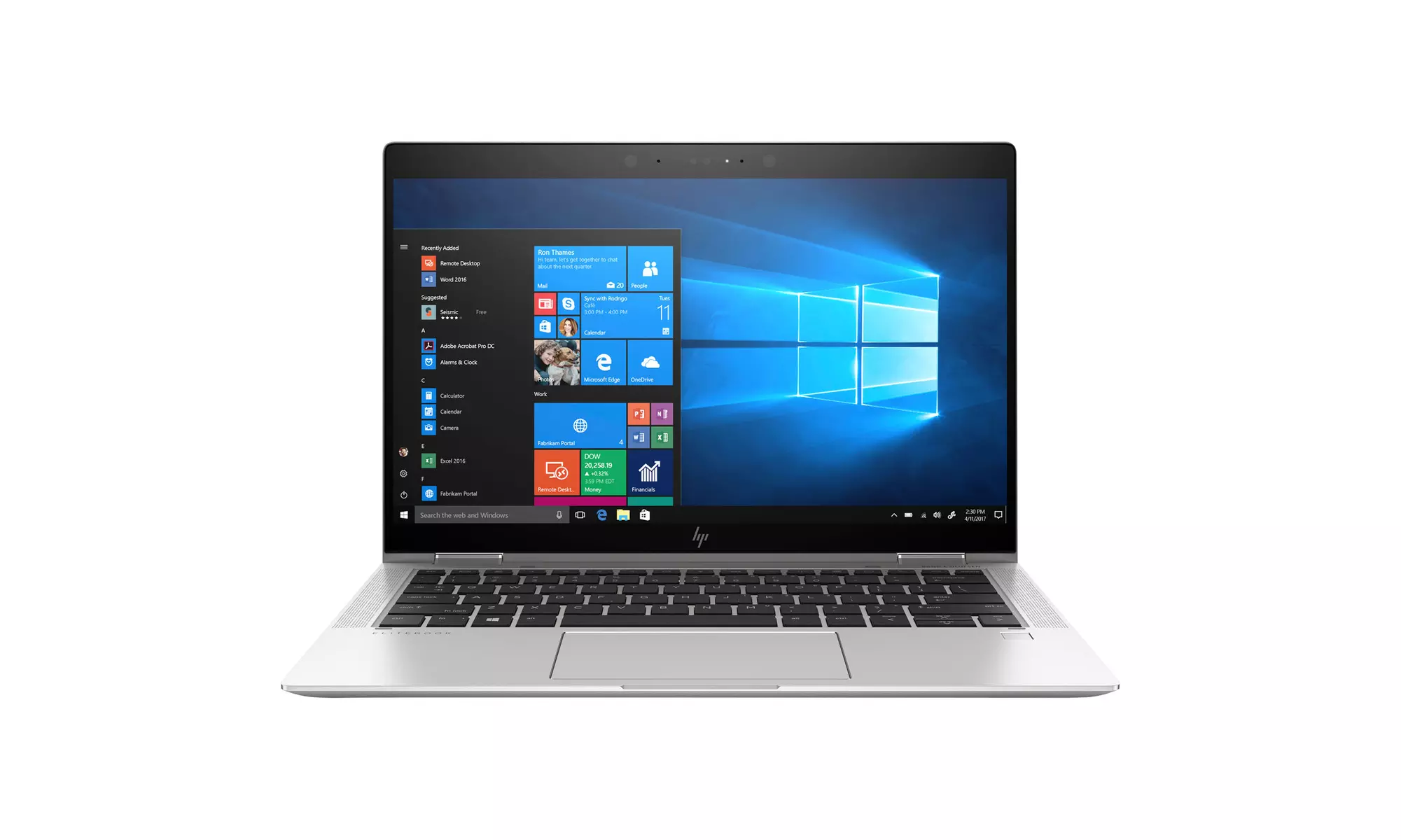 HP Elitebook X360 1030 G3 13.3" i5 1.7GHz 16GB 256GB SSD W10P Touch-Refurbished