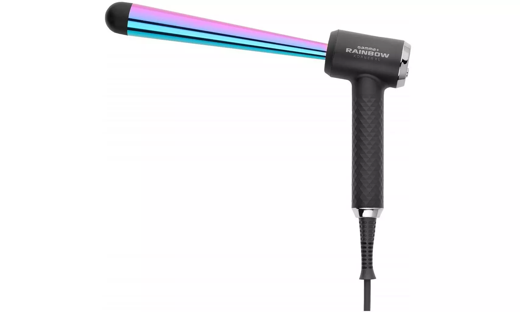 Gamma Professional Rainbow Korner XL Curling Iron Clampless Tapered Barrel - Primary Image