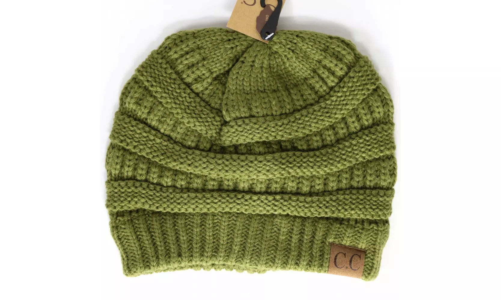 Cheveux Corp. Women's Solid Classic CC Beanie