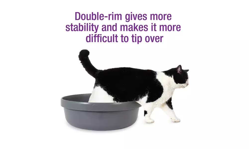 Jackson Galaxy Round Litter Pan - Second Medium