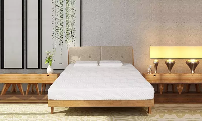 8" Three Layers 2 Pillows Full /Twin/Queen Softness Cotton Memory Foam Mattress - Second Medium