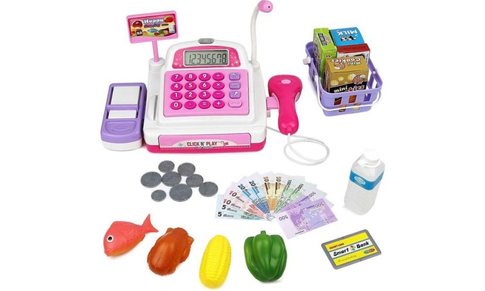 pretend play electronic cash register