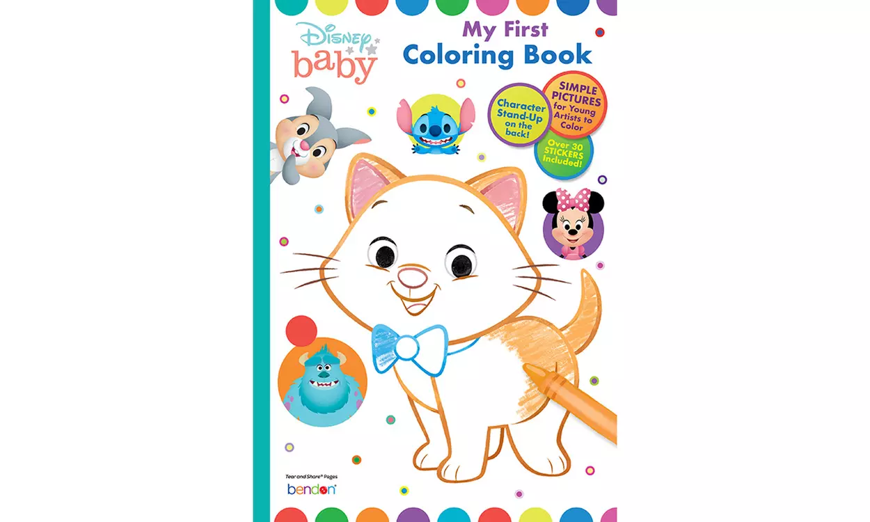 Disney Baby My First Coloring Book - Primary Image