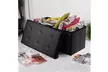 30" Folding Storage Ottoman Bench Footstool  - Second Medium
