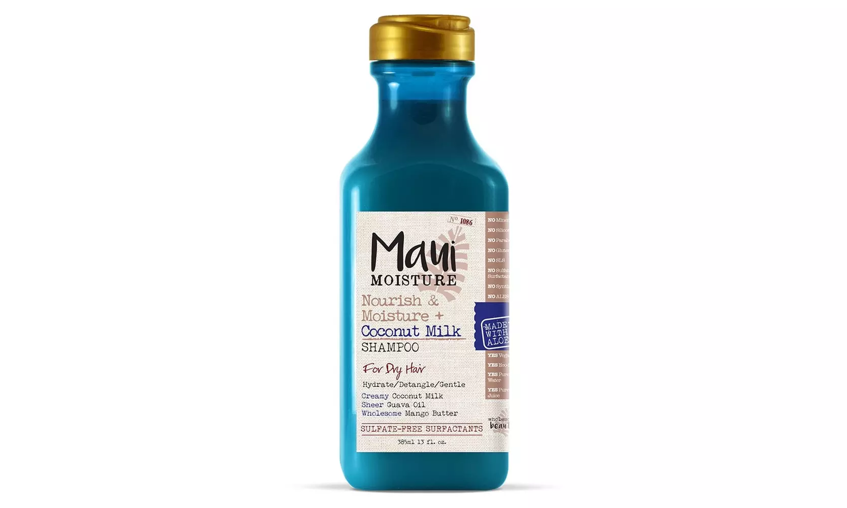 Maui Moisture Nourish & Moisture Coconut Milk Shampoo to Hydrate and Detangle  - Primary Image