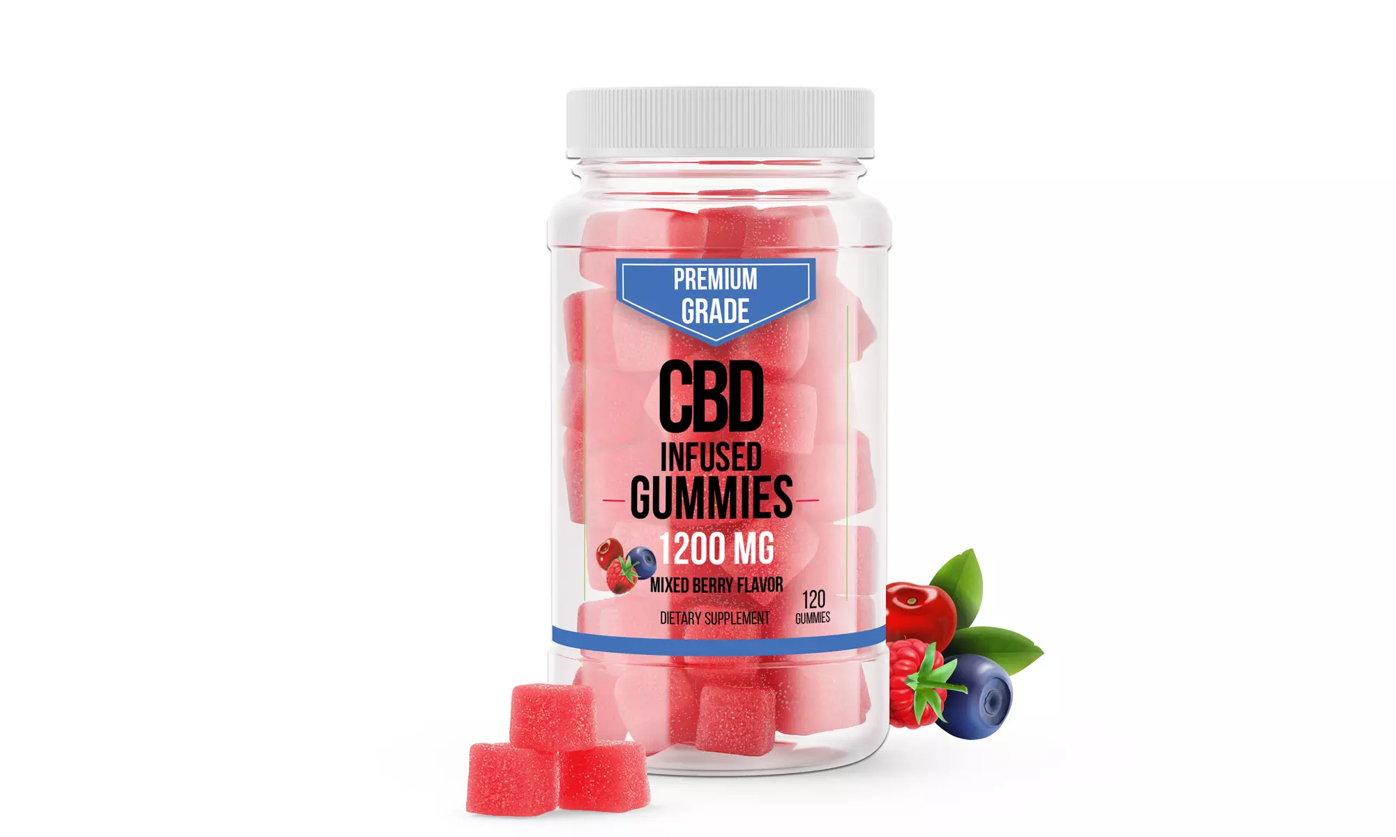 Premium Grade CBD Gummies from Select Organics Various Flavors (300mg-3000mg)