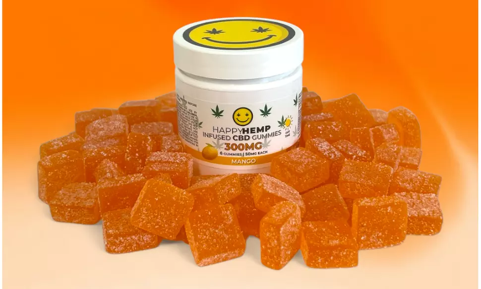 Happy Hemp Infused CBD Gummies Broad Spectrum CBD Gummies - Multiple Flavors