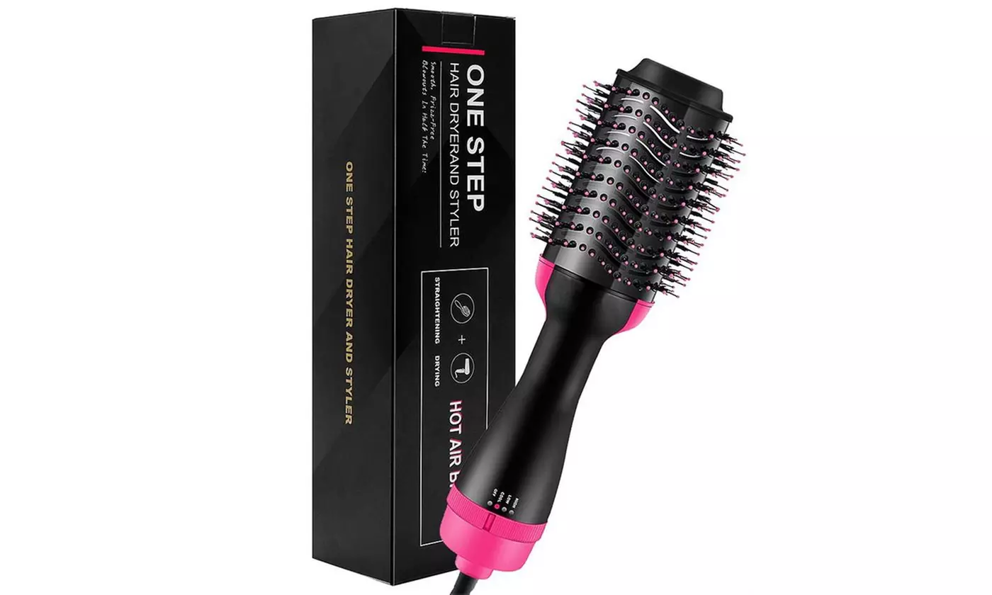Hot Air Brush One Step Hair Dryer Brush & Volumizer Styler for Straightening - Primary Image