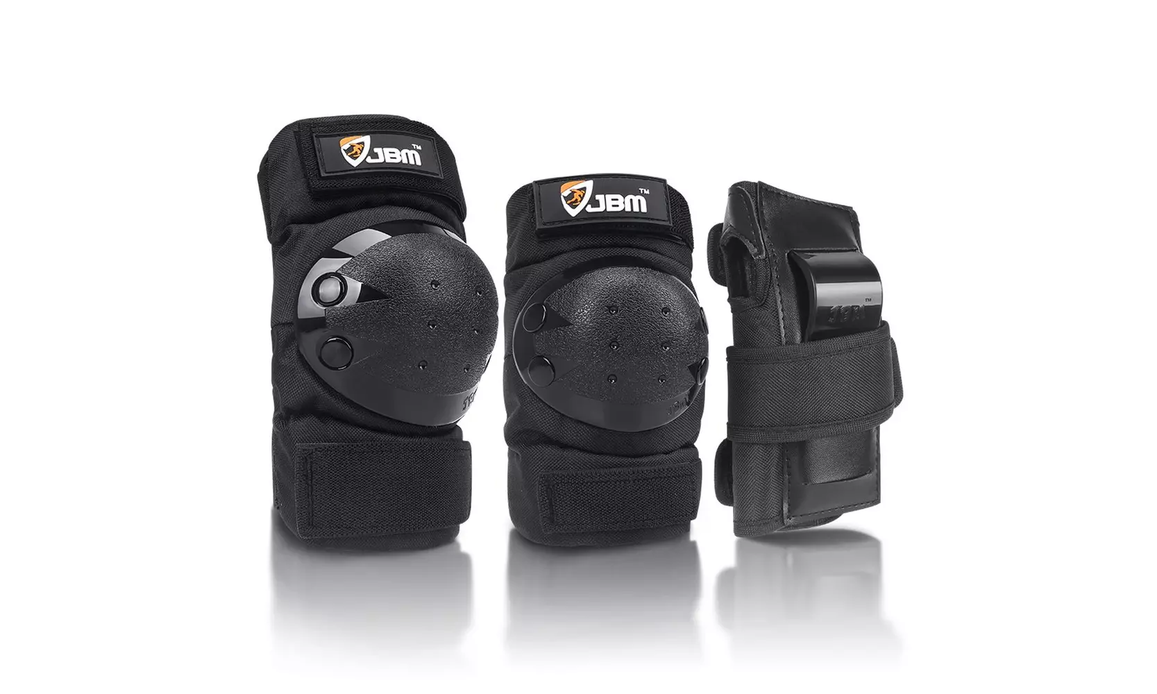 JBM Adult/Child Knee Pads Elbow Pads Wrist Guards 3 in 1 Protective Gear Set - Primary Image