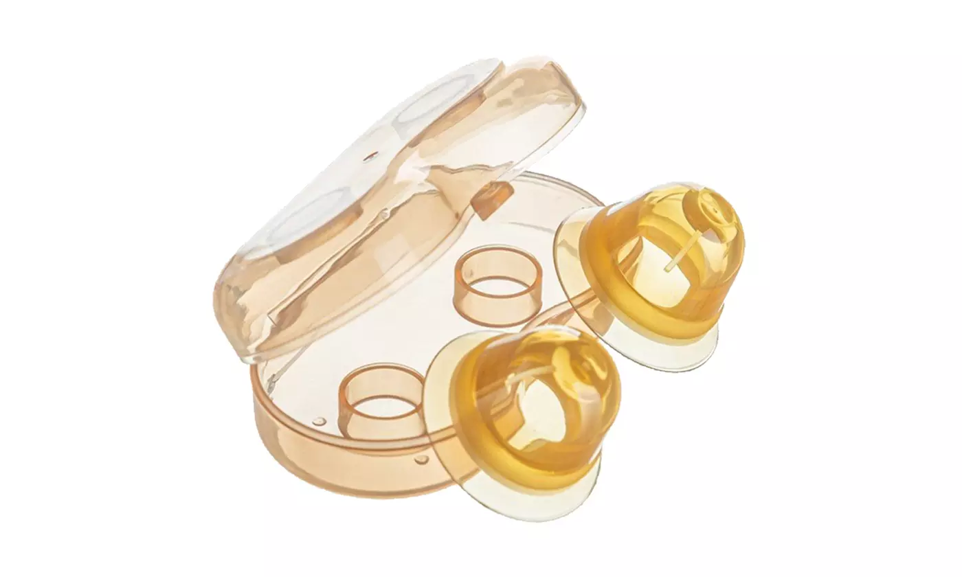 2 Pack Nipple Clamps Sucker Breast Pump Suction Cup Bondage Stimulator Enhancer - Second Medium