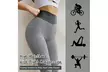 TIK Tok Leggings Women Butt Lifting Workout Tights Sports High Waist Yoga Pants - Second Medium