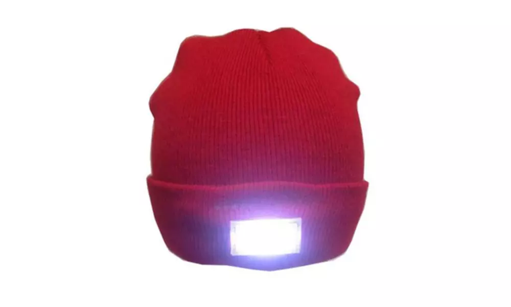 LED Light Knit Beanie Hat (2-Pack) - Primary Image