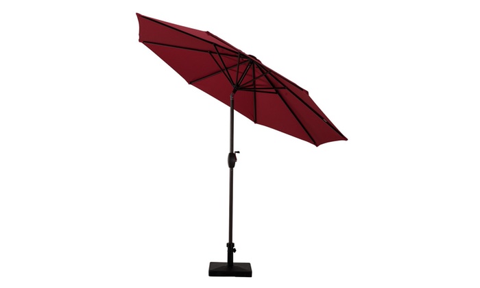 Westin Outdoor 9 Ft Patio Table Umbrella With Tilt And Crank