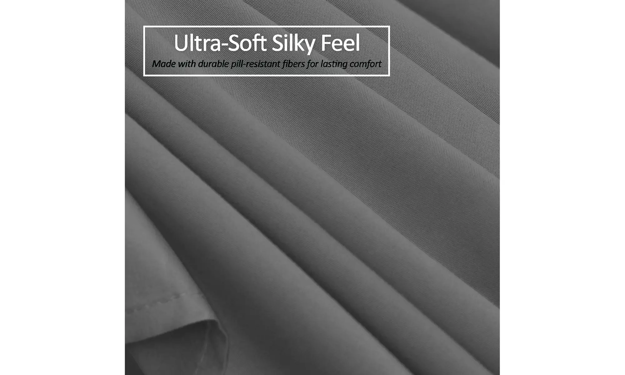 Nestl Pleated Queen Bed Skirt - 14" Tailored Drop Luxury Microfiber Dust Ruffle
