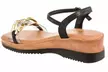 Lady Godiva Women's Medium Width Wedge Sandals - Second Medium