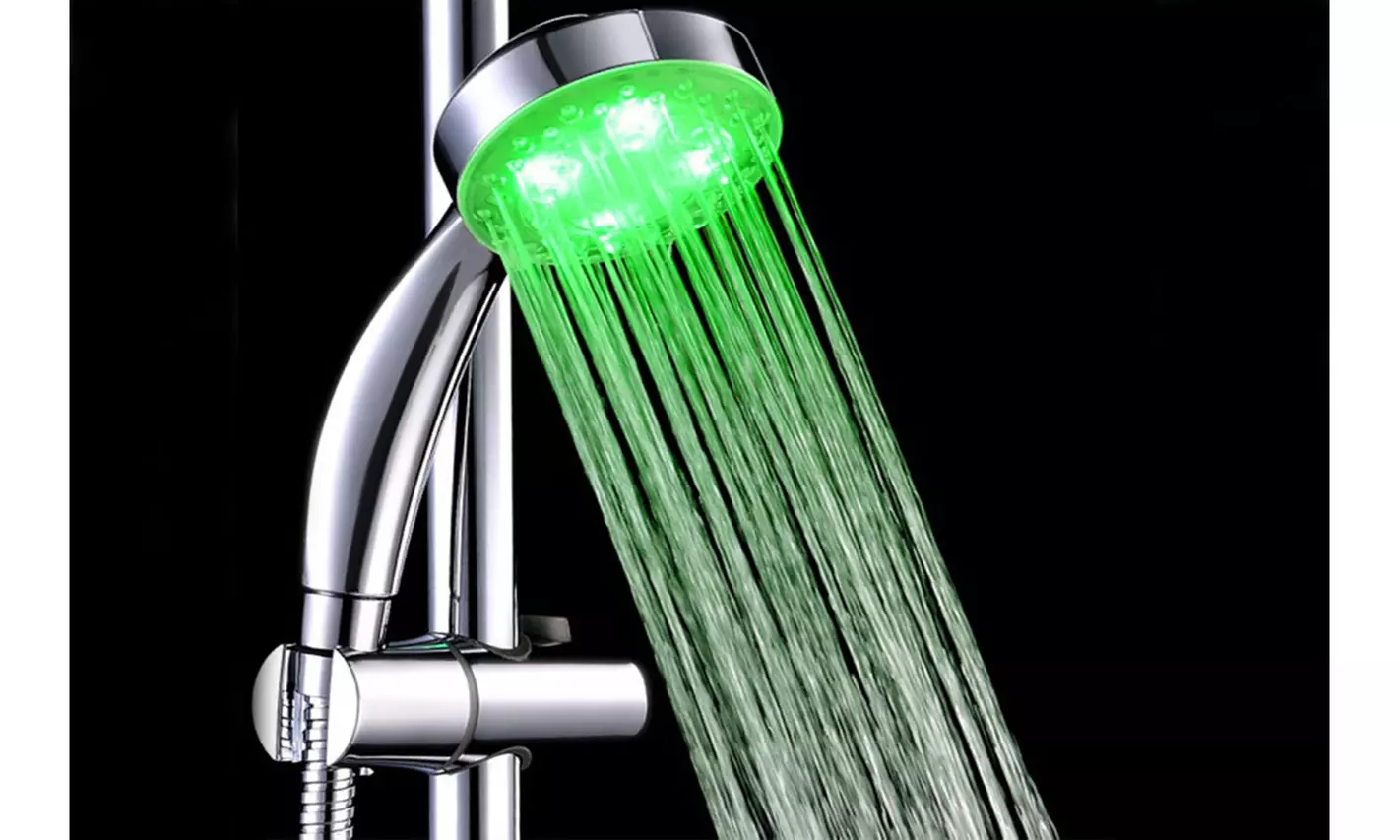 Led Shower Head Temperature Sensor Bath Sprinkler - Primary Image