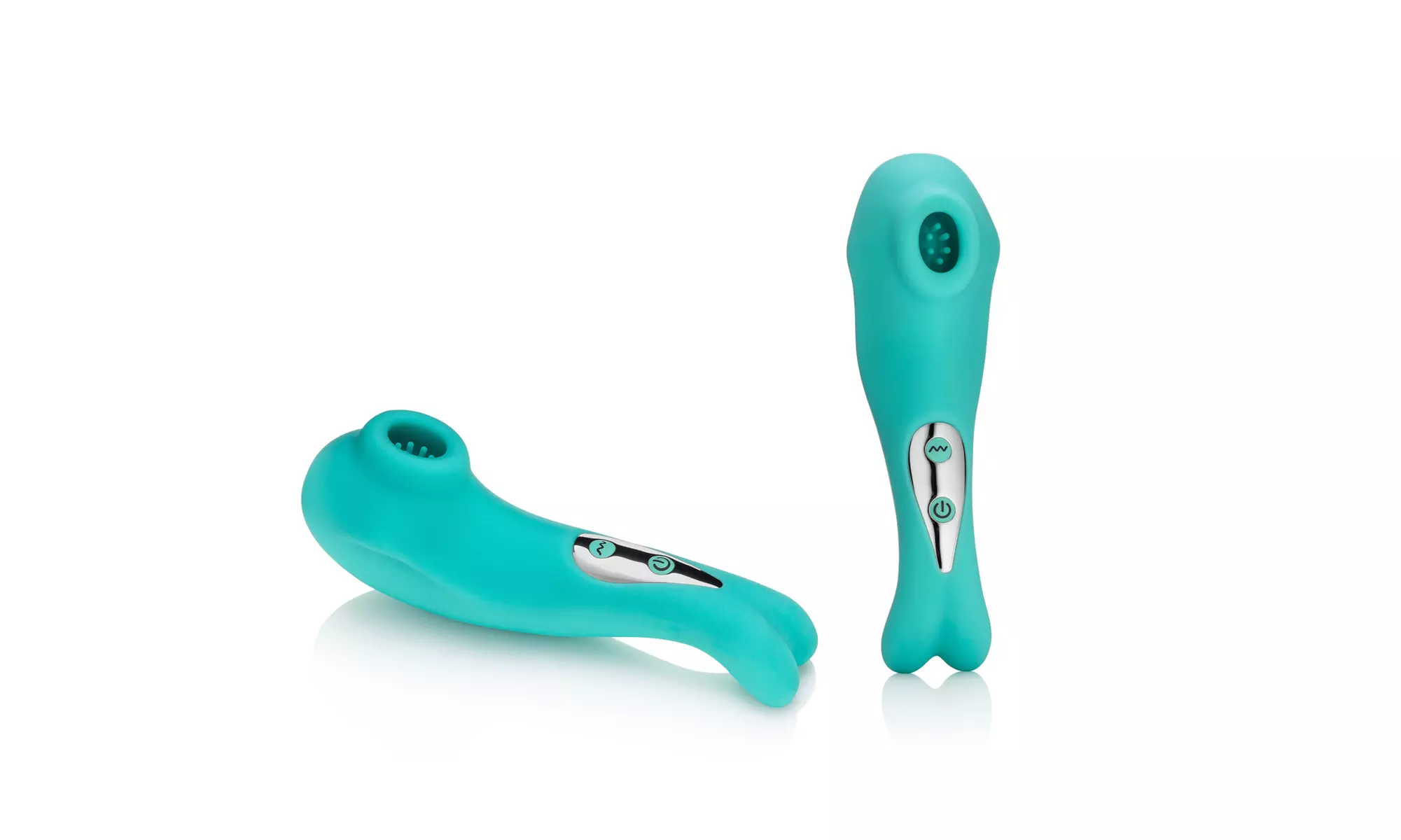 Naughty Nights Deep "C" Diver Clitoral Suction and Nipple Flirt Vibrator - Primary Image