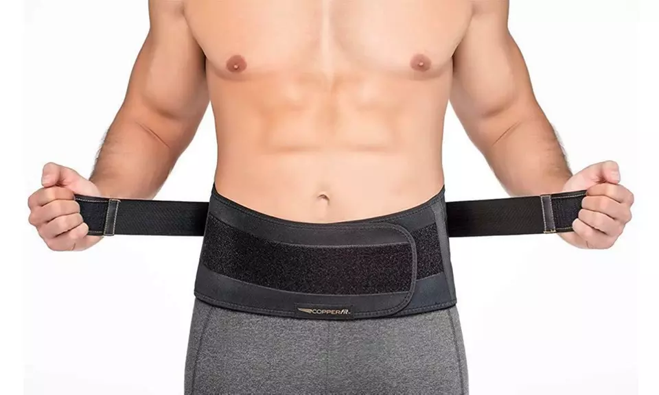 Copper Fit Rapid Relief Back Support Brace With Hot Cold Therapy - Second Medium