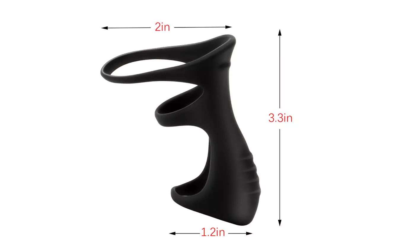 Silicone Penis C-Ring Longer Harder Stronger Sex Toy