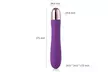 6 Modes Ultra Soft Bendable G Spot Dildo Vibrator - Second Medium