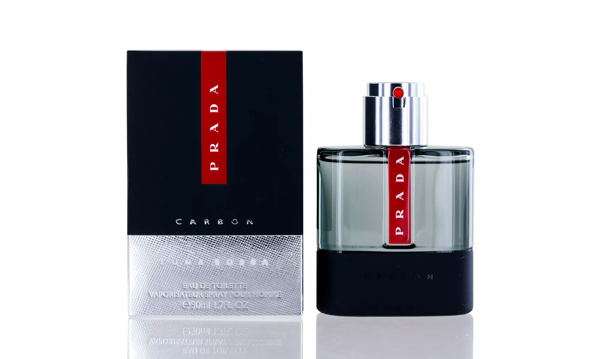Prada Luna Rossa Carbon for men by Prada Eau De Toilette Spray (1.7 or 3.4 Oz) - Second Medium
